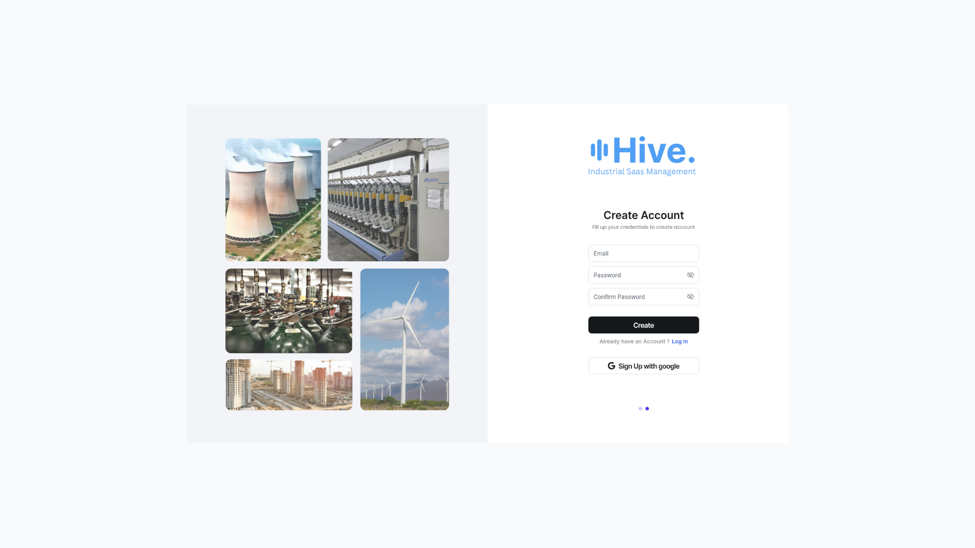Hive Industrial SaaS Application